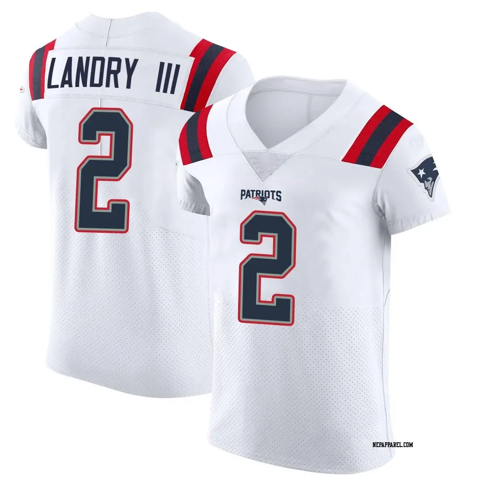 Elite White Men's Harold Landry III New England Patriots Vapor Untouchable Jersey