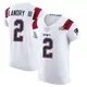 Elite White Men's Harold Landry III New England Patriots Vapor Untouchable Super Bowl LX Patch Jersey