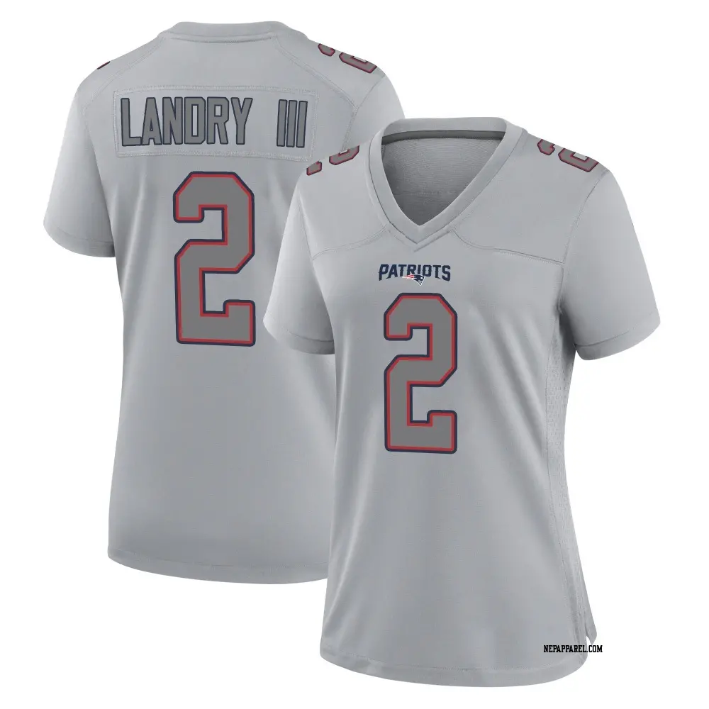 Game Women's Harold Landry III New England Patriots Silver Atmosphere Fashion Jersey