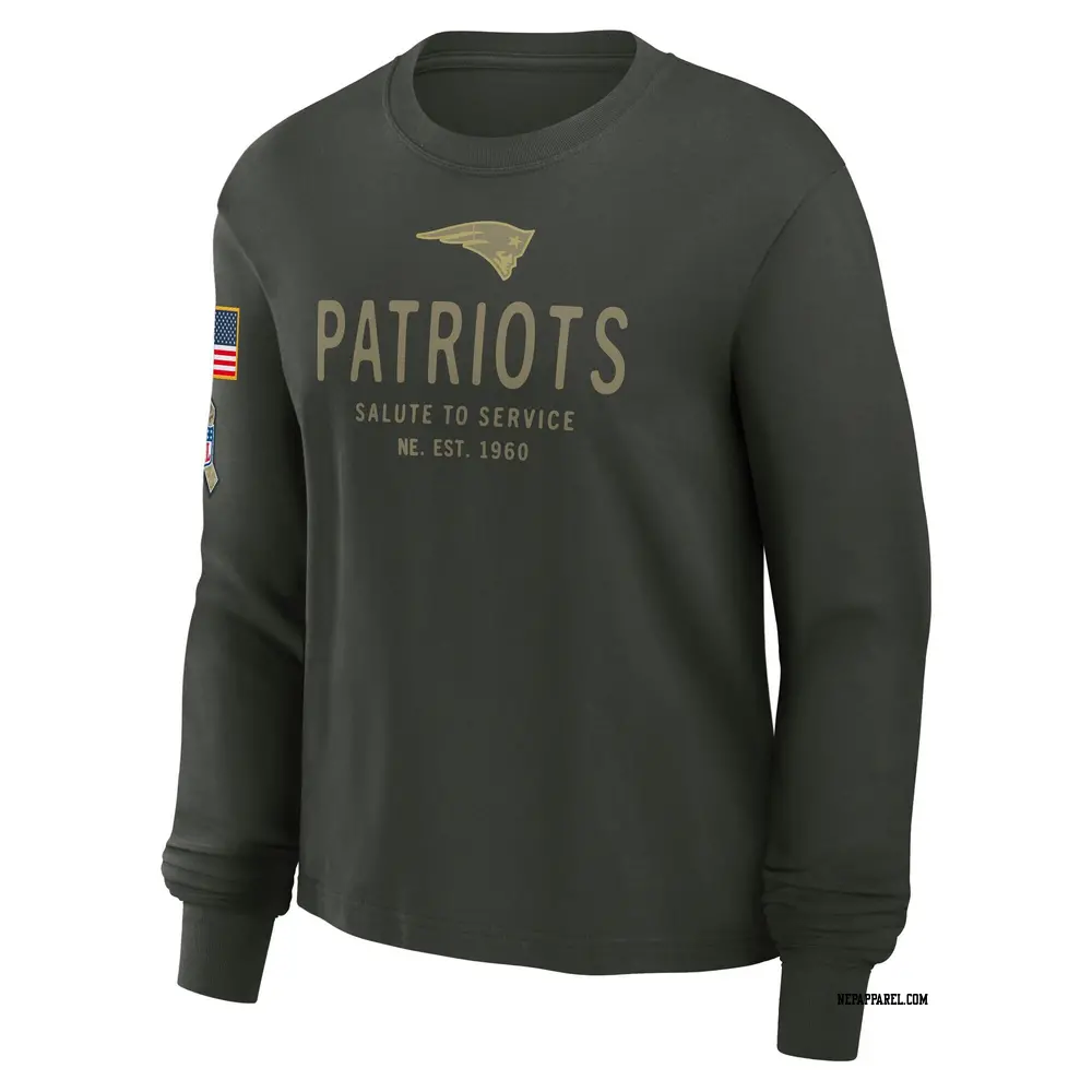 patriots salute to service long sleeve shirt