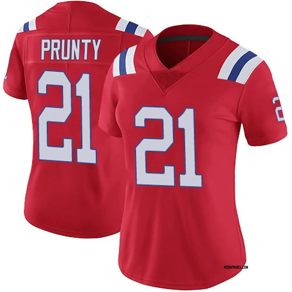 Limited Red Women's Karon Prunty New England Patriots Vapor Untouchable Alternate Jersey